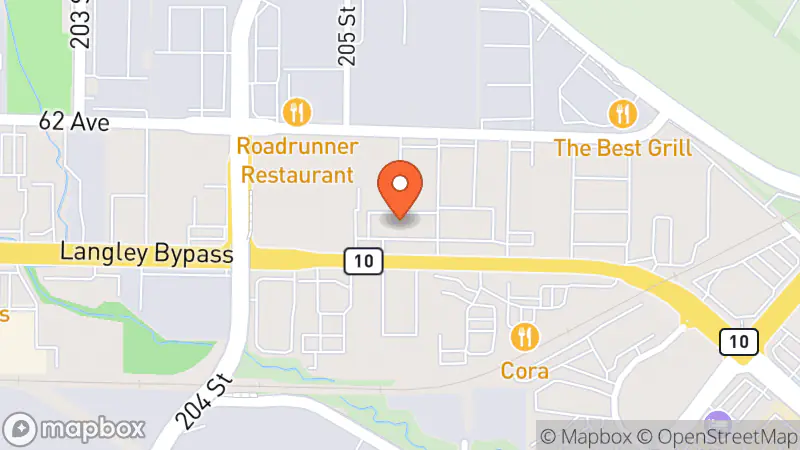 Map showing location of Discovery Storehouse Thrift