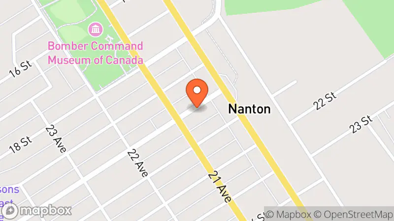 Map showing location of Dressing Up