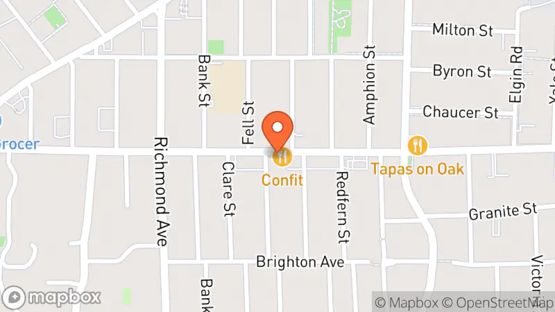 Map showing location of D’s Country Comforts