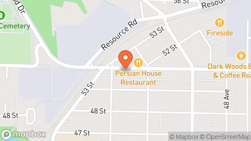 Map showing location of DVI New and Used