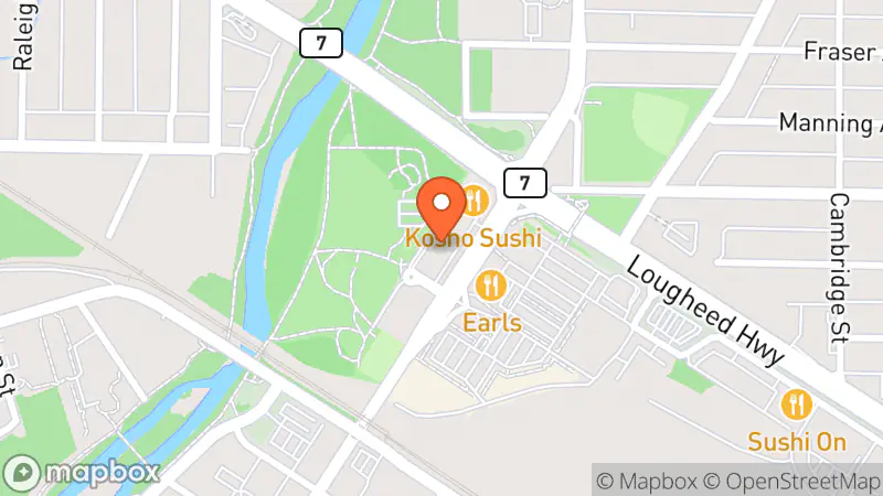 Map showing location of Eagle Ridge Hospital Auxiliary Thrift Shop