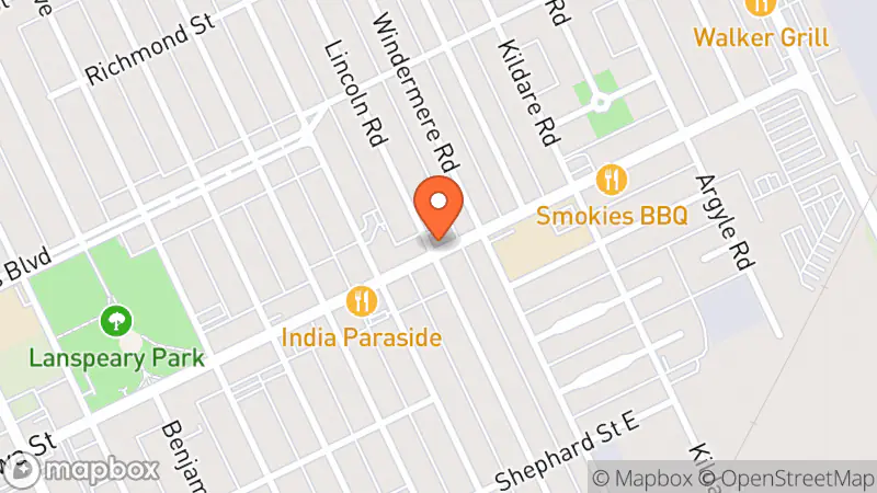 Map showing location of Eh Plus Vintage