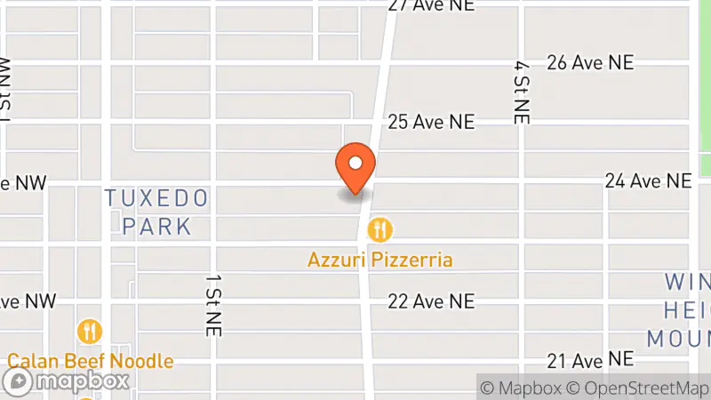 Map showing location of Eleven16 Designer ReSale