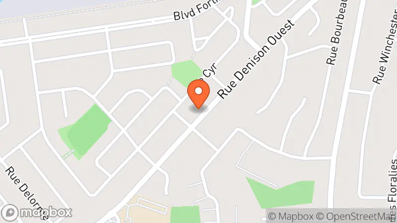 Map showing location of En-corps Plus