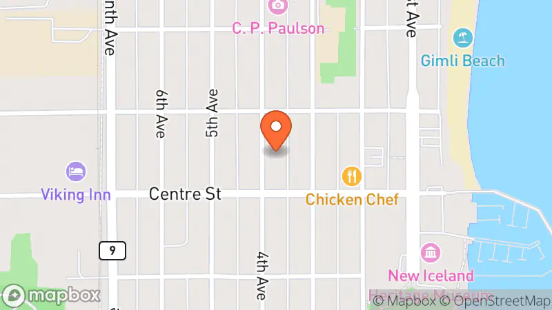 Map showing location of Evergreen Basic Needs