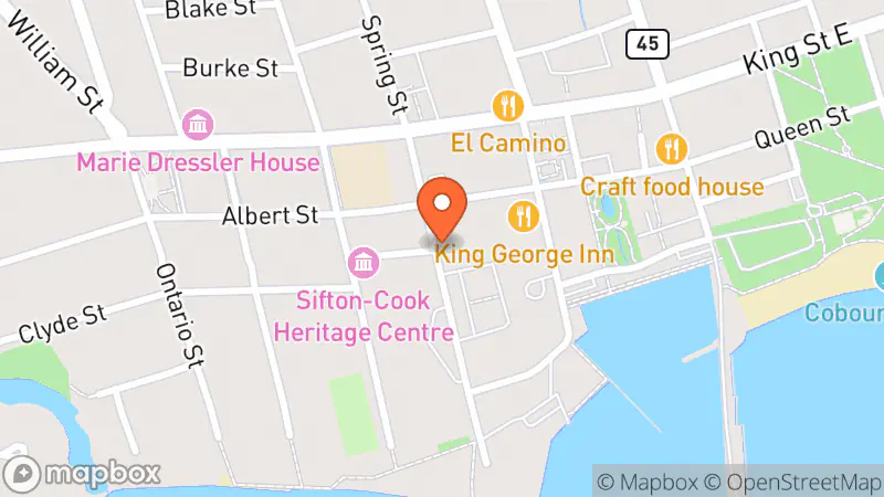 Map showing location of Everything Smalltown