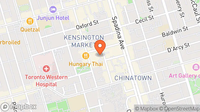 Map showing location of Exile Vintage