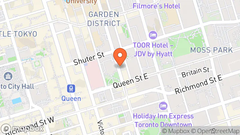 Map showing location of Five Star Exchange