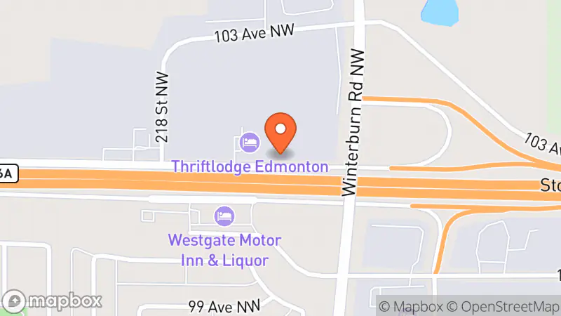 Map showing location of Flat Fee Consignment Centre