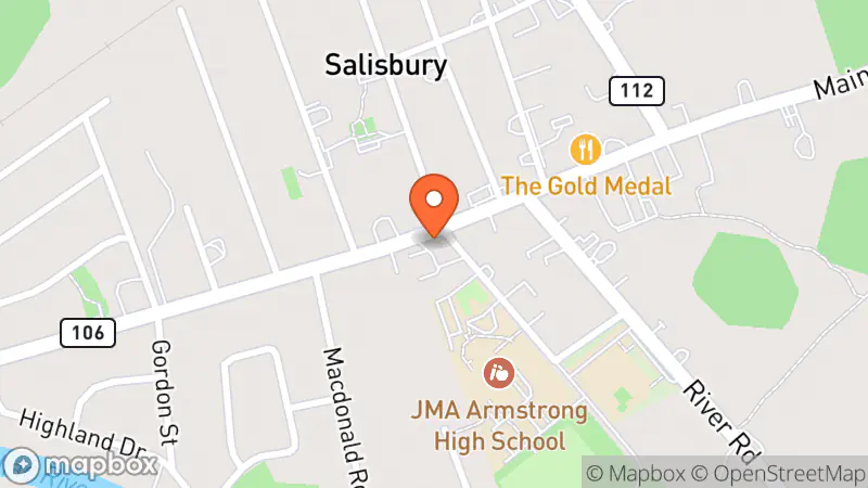 Map showing location of Franny's Cedar Chest consignment