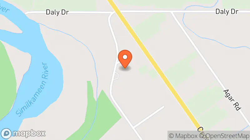 Map showing location of Free Store