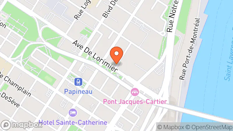 Map showing location of Fringues, boutique-friperie