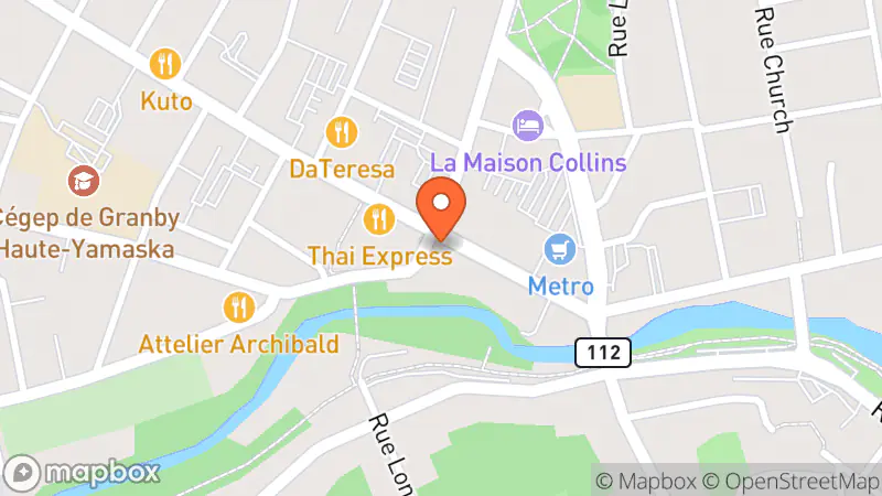 Map showing location of Frip & Défripe