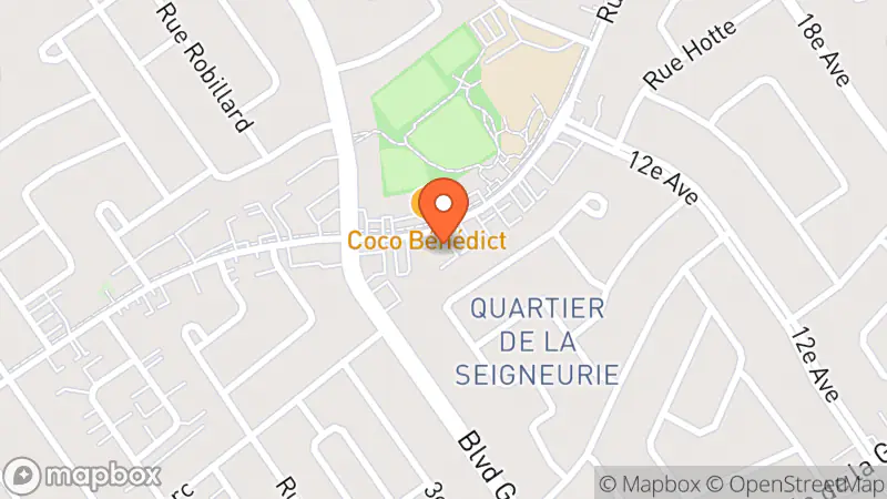 Map showing location of FRIPE-O-FOLIES