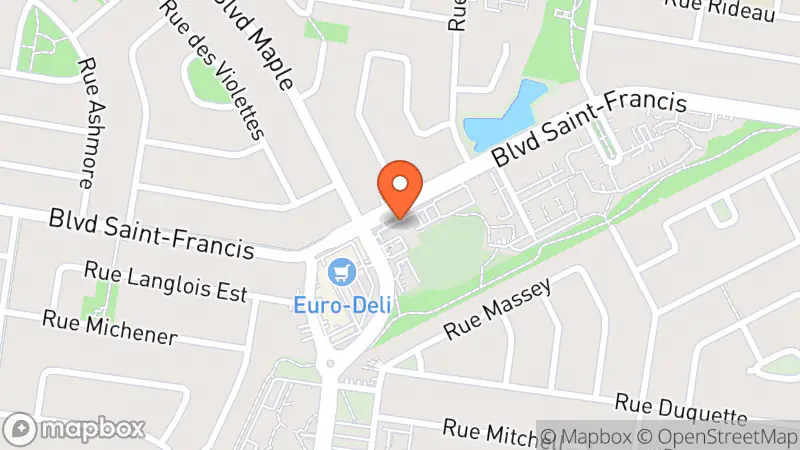 Map showing location of Friperie Fringues Et Vous