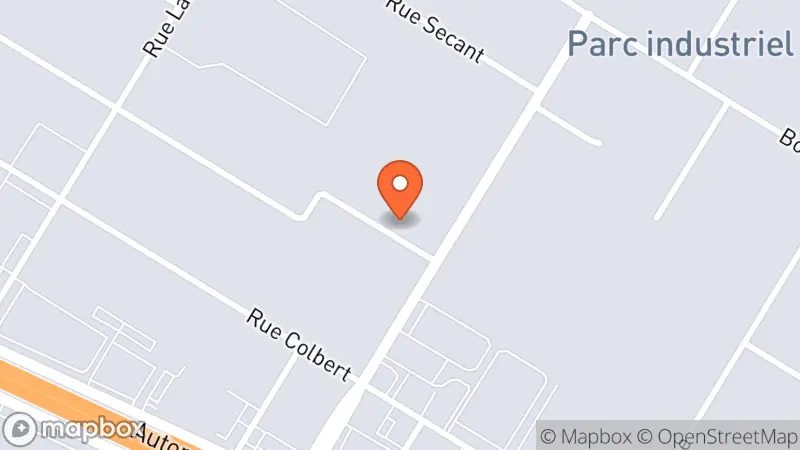Map showing location of Friperie Fripoco