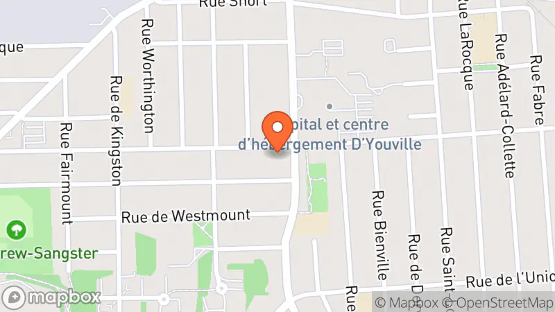 Map showing location of Friperie - Le fil d'histoire