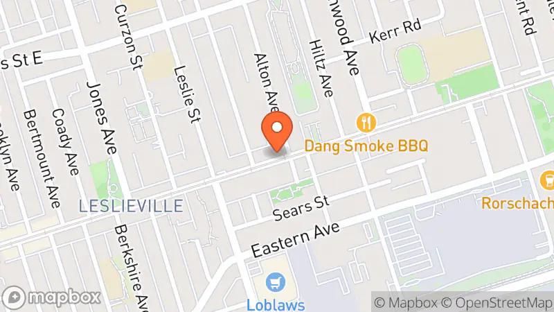 Map showing location of Gadabout