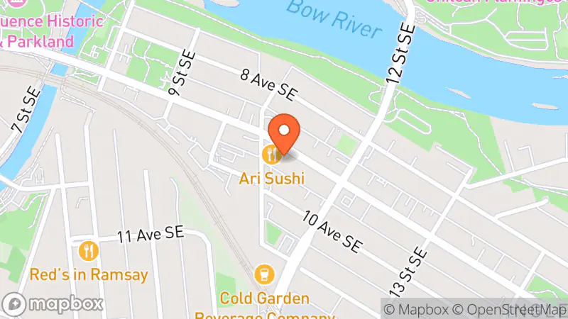 Map showing location of Genuine Design Luxury Consignment