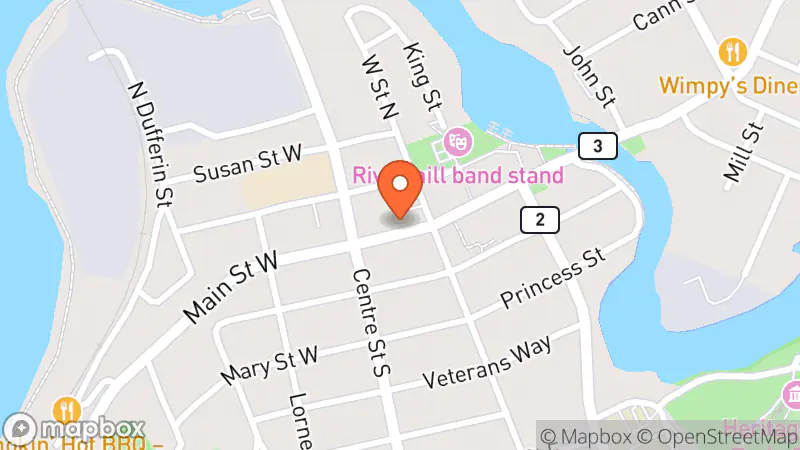 Map showing location of Gifts 4 Friends