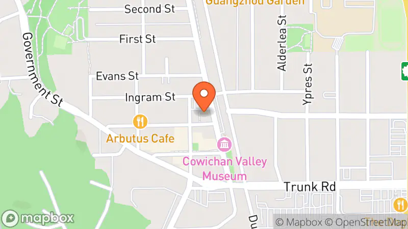 Map showing location of Goldstone Consignment Boutique and Apothecary