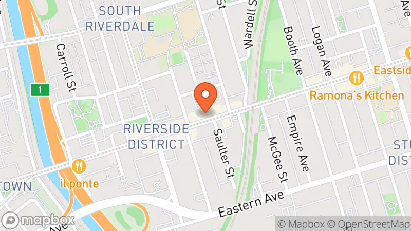 Map showing location of Good Juice Box Vintage - Riverside