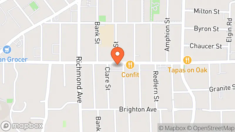 Map showing location of Good Things Consignments