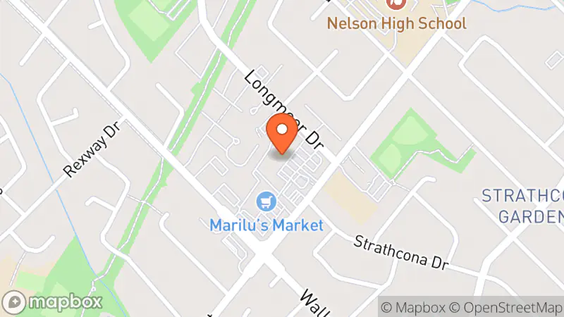 Map showing location of Goodwill Community Store