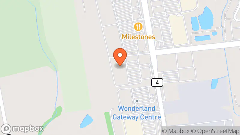 Map showing location of Goodwill Community Store