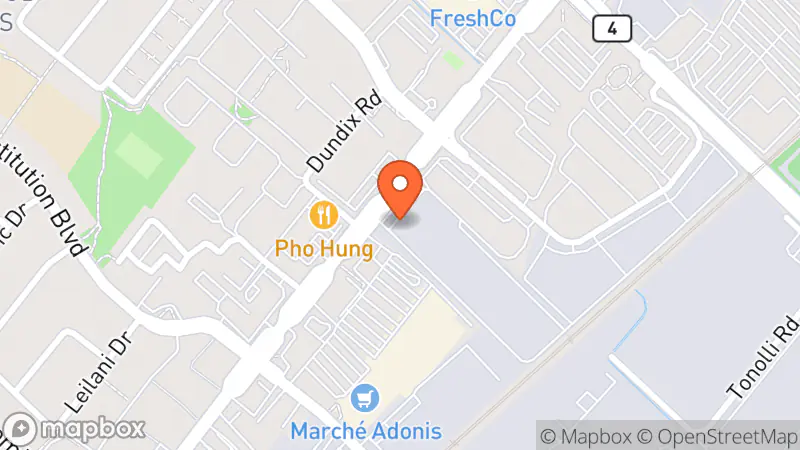 Map showing location of Goodwill Community Store