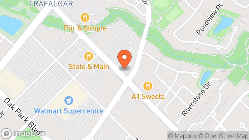 Map showing location of Goodwill Donation Centre