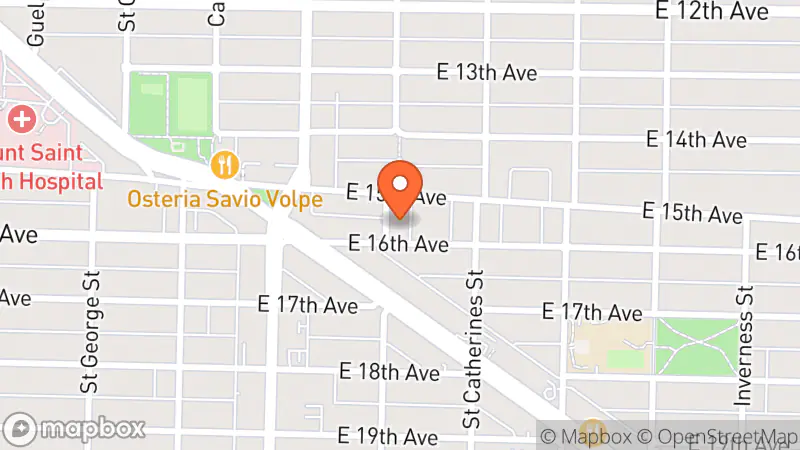 Map showing location of Gracie's Treasures