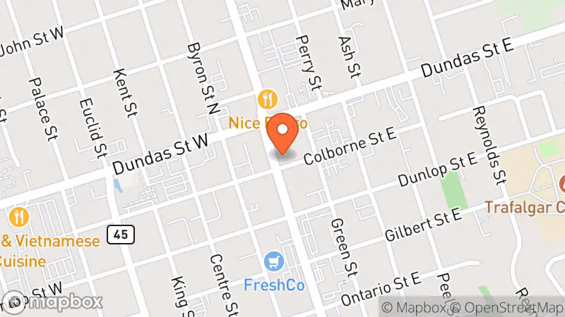 Map showing location of Gypsea Treasures