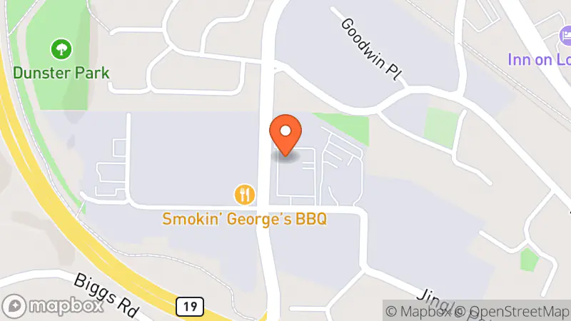 Map showing location of Habitat For Humanity Nanaimo ReFresh