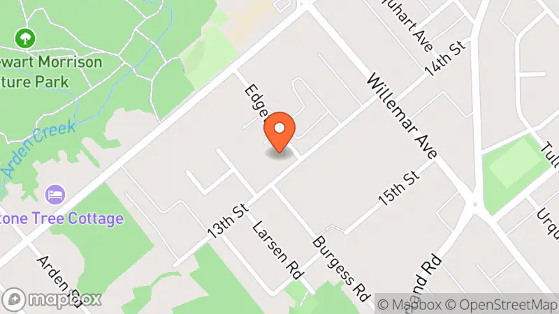 Map showing location of Habitat For Humanity ReStore Comox Valley