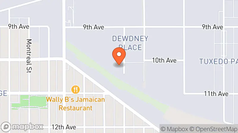Map showing location of Habitat ReStore Regina