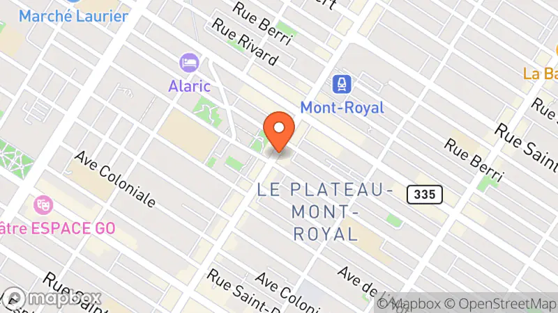Map showing location of Hadio - Friperie Vintage
