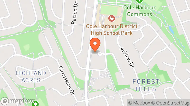 Map showing location of Harbour City Whimsy