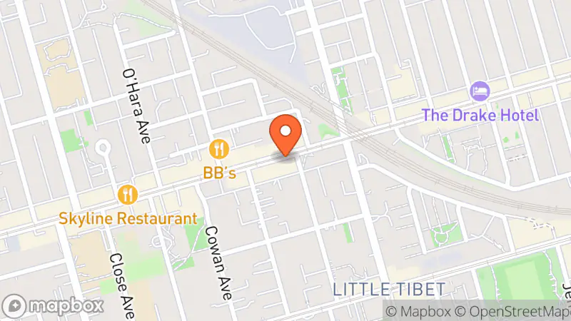 Map showing location of House Of Vintage