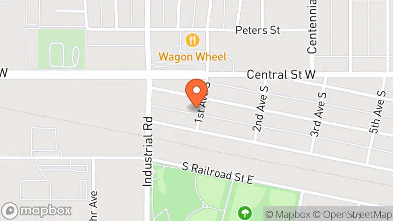 Map showing location of I-DEAL to U Thrift Store - Warman