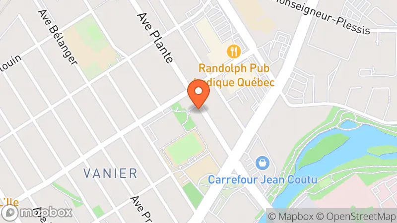 Map showing location of Instant Comptant