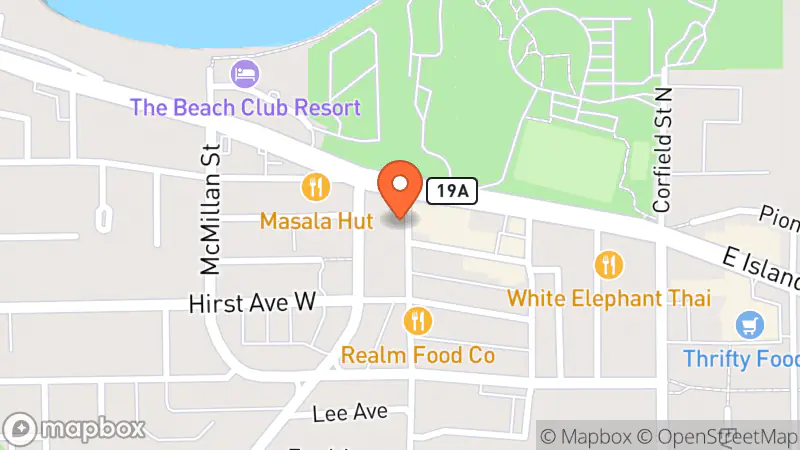 Map showing location of Island Traders New & Used Ltd