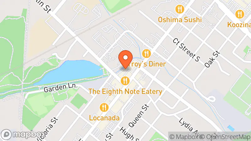 Map showing location of Jasmin's Attach' Consignment & Nurse Essentials