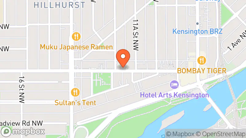 Map showing location of Joyce's Closet Luxury Consignment