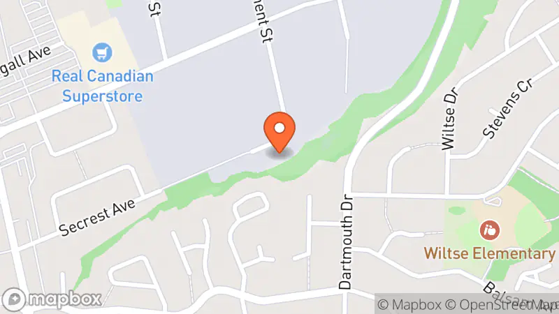 Map showing location of Junk In The Trunk™ – Penticton Online Thrift Store (By Appointment Only)