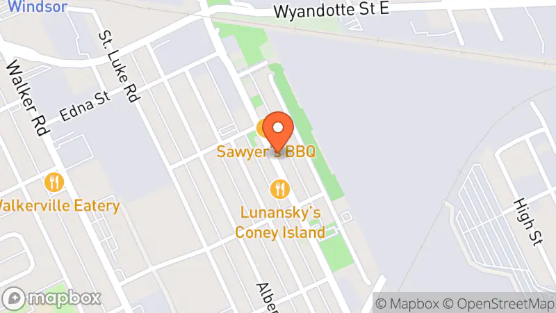 Map showing location of Just Vintage