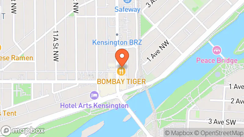 Map showing location of Kensington Konsignment