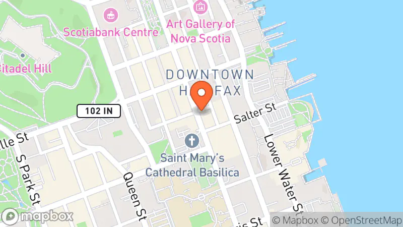 Map showing location of KingsPIER Curated Collections