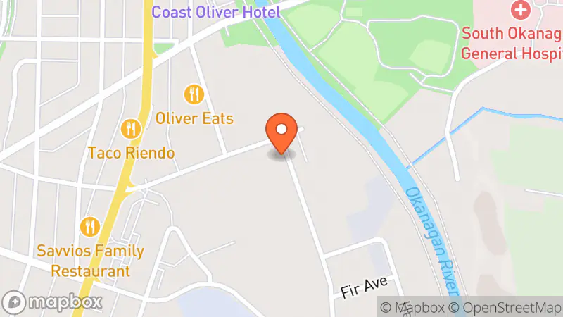 Map showing location of Kiwanis Market