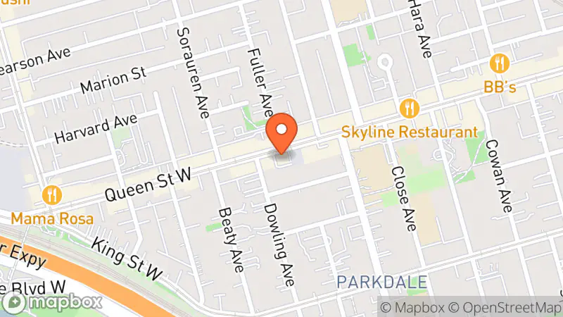 Map showing location of Klaxon Howl